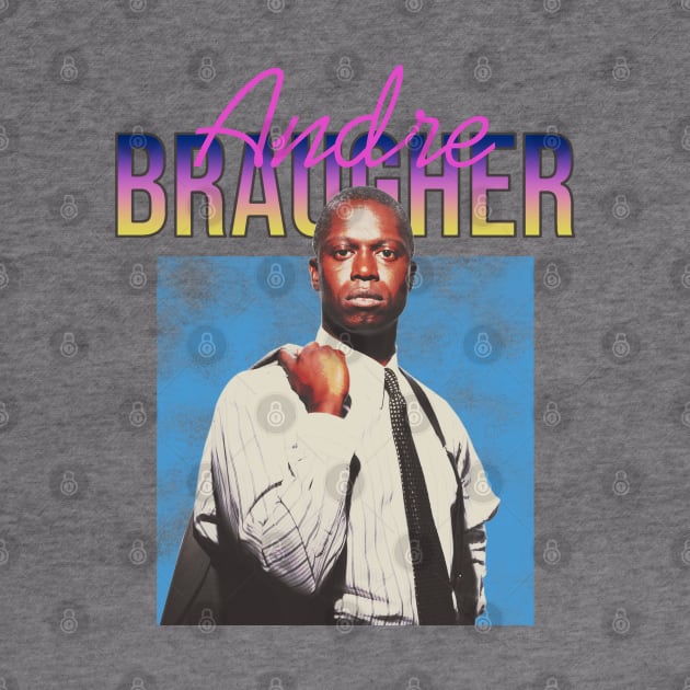 Andre Braugher // 1962s Style Retro Fan Art Design by Mandegraph